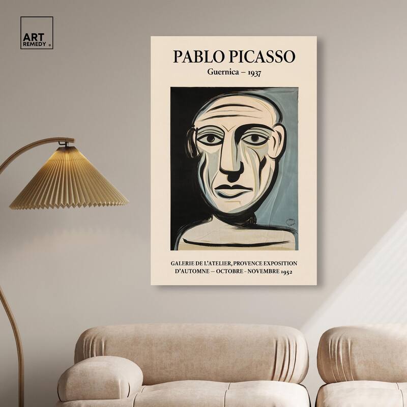 Face of Guernica Canvas by Art Remedy, Gallery Wrapped