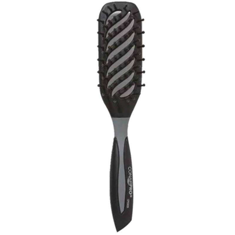 Babyliss Pro Nano Titanium Portofino 6600 Hair Dryer, Blue BNT6610N + Conair Pro Ergo-Grip Vented Brush