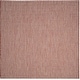 preview thumbnail 127 of 138, SAFAVIEH Courtyard Judi Indoor/ Outdoor Patio Backyard Rug 4' Square - Rust/Light Grey