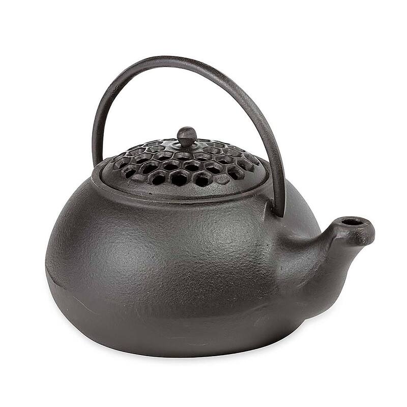 Cast Iron Wood Stove Kettle Steamer with Lattice Design