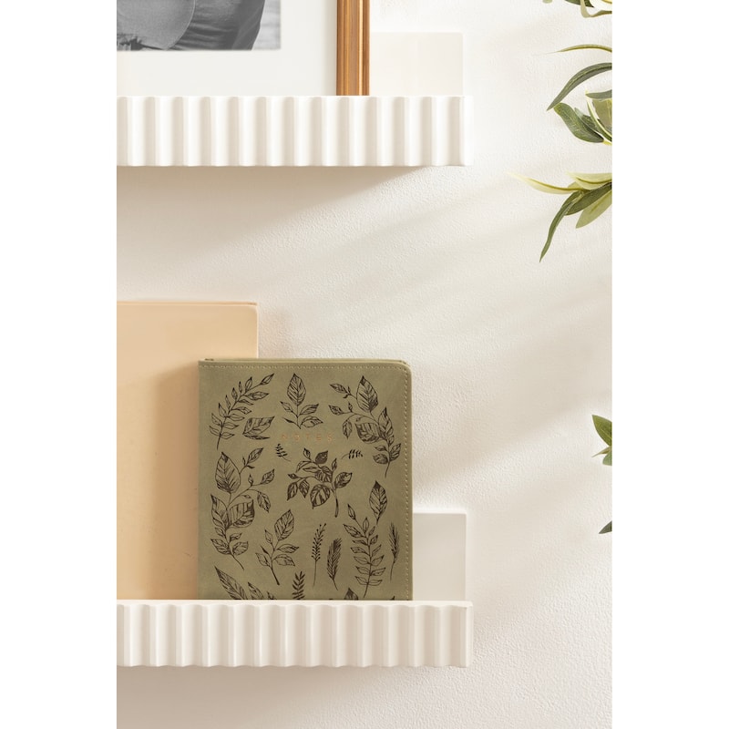 Kate and Laurel Furrow Ledge Shelf Set.