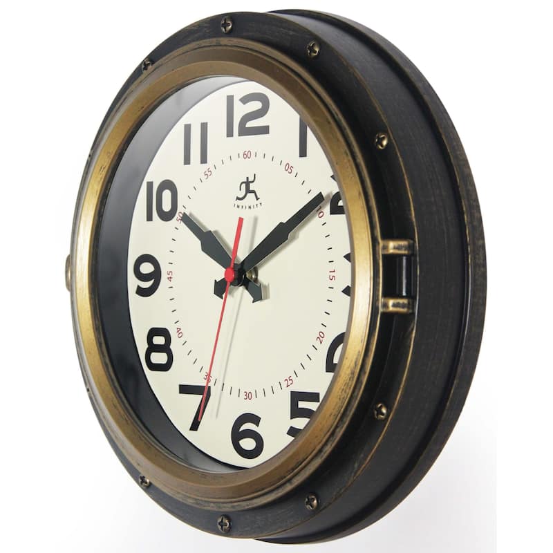 10" Forecaster Wall Clock - 10 x 2 x 10 - 10 x 2 x 10