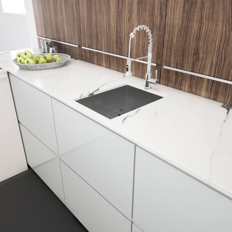 14 Inch Undermount Kitchen Sink 16 Gauge 9 Inch Deep Single Bowl Kitchen Sink Basin
