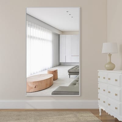 Metal Famed Full Length Bathroom Wall Mirror