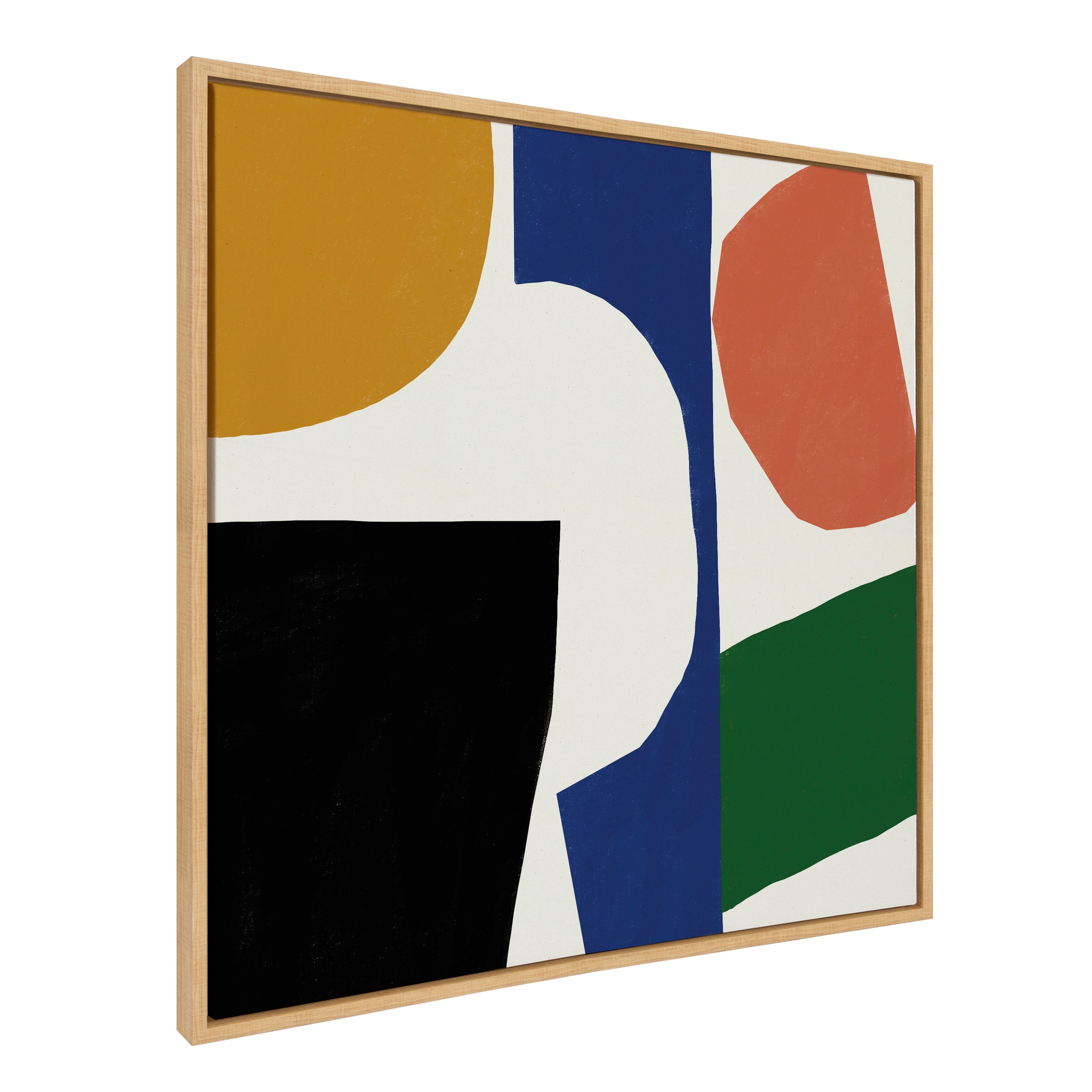 Kate and Laurel Sylvie Collage Abstract Frame Canvas by Marcello Velho  Bed Bath  Beyond 36063431