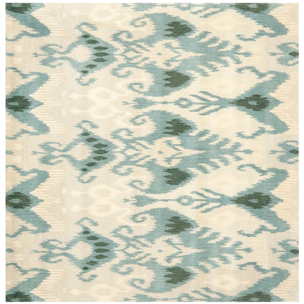 SAFAVIEH Handmade Ikat Maayke Modern Wool Rug