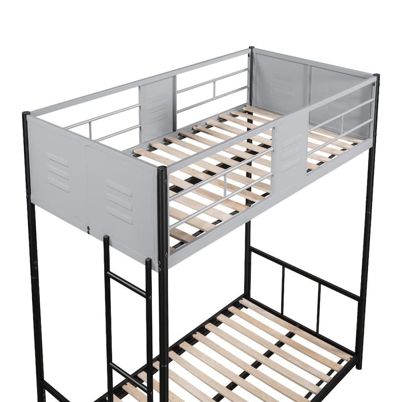 Metal Twin over Twin Bunk Bed