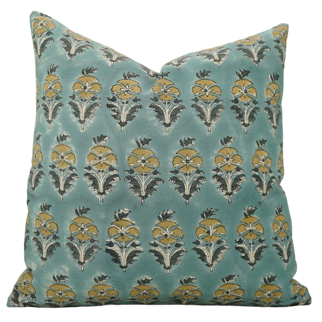 Cotton Bohemian Block print pillow Cover Mormukut