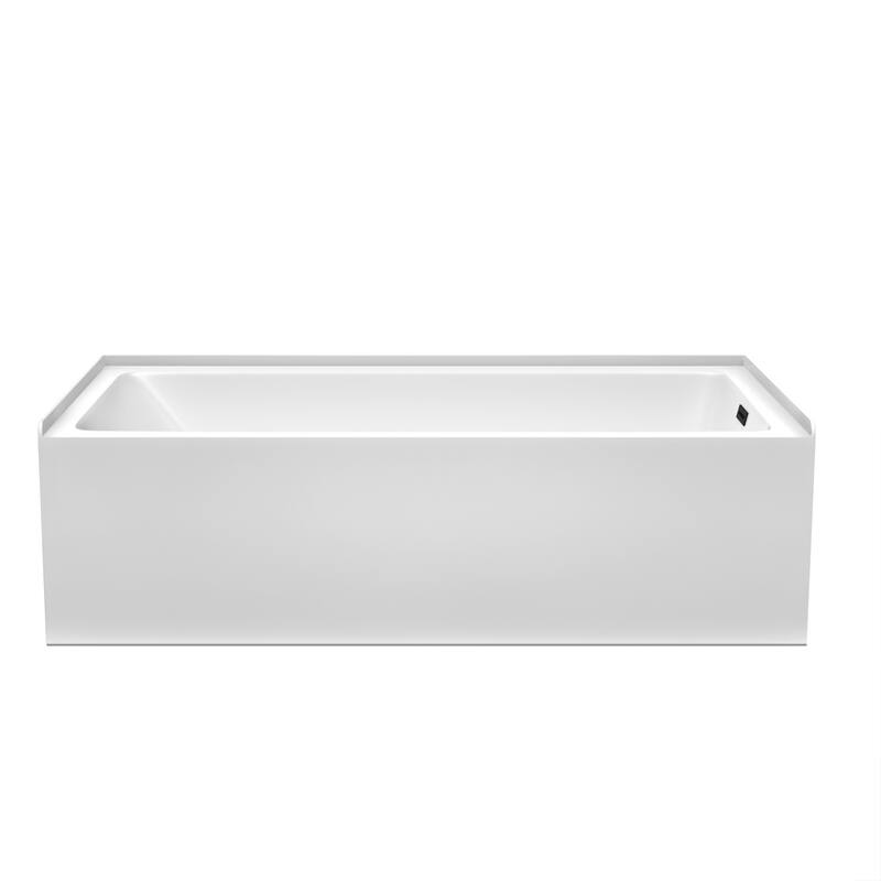 Wyndham Collection WCBTW16032R18 Grayley 60" Three Wall Alcove Acrylic