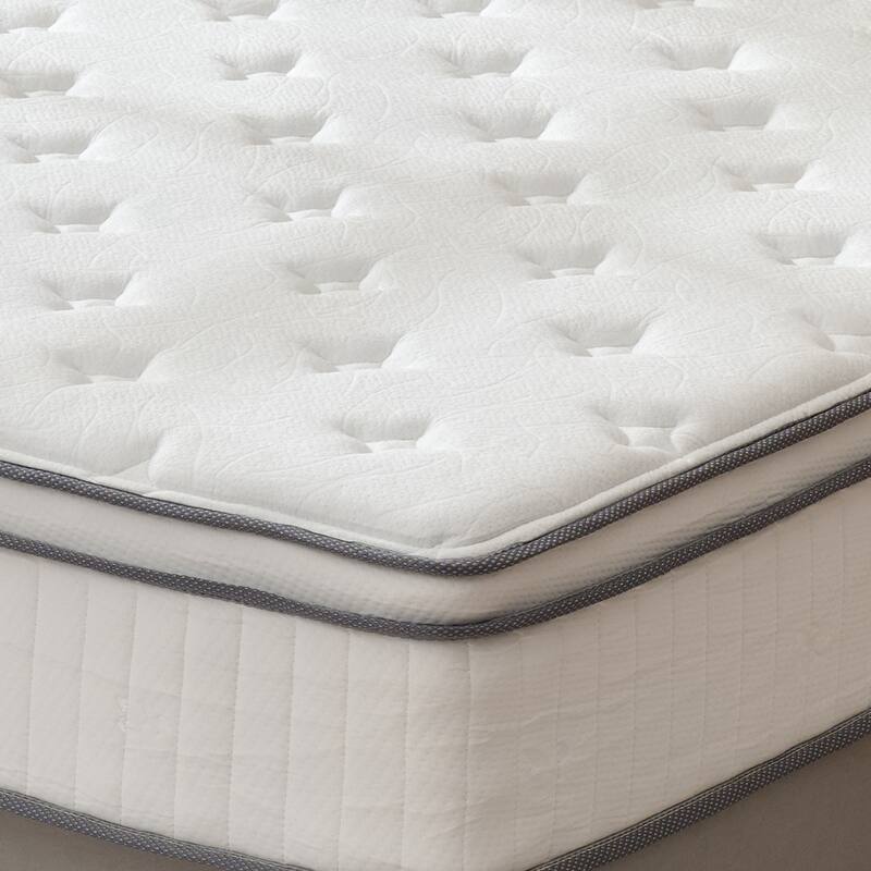 10 Inch Full Size Mattress, Full Hybrid Mattress, Pocketed Spring Memory Foam Mattress, Low Motion Transfer Mattress in A Box