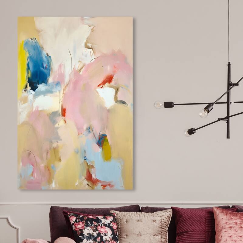 Wynwood Studio Abstract Tasty Brown and Tan Modern & Contemporary Wall Art Canvas Print - 45 x 30