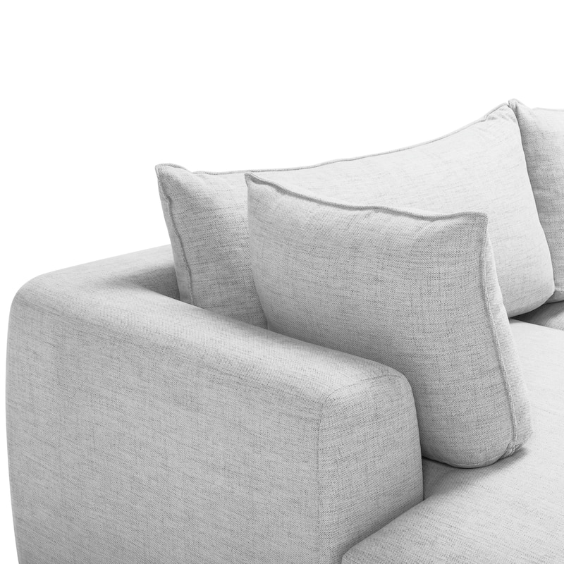 Poly & Bark Marcel 122" Sectional Sofa with 80" Chaise