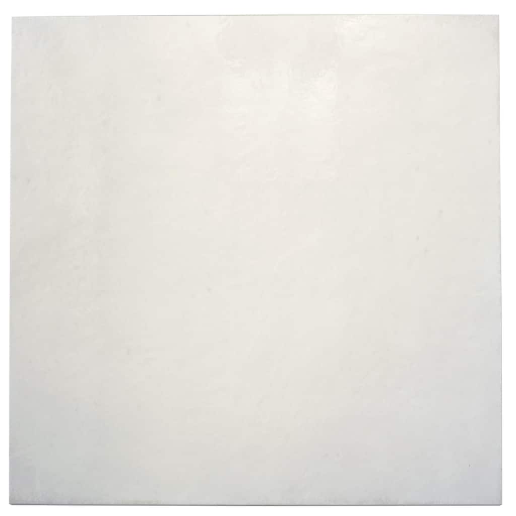 Imprint 36x36 White Porcelain Large Format Square Maiolica Wall and Floor Tile (17.67 sq ft/case) - 2 Pack