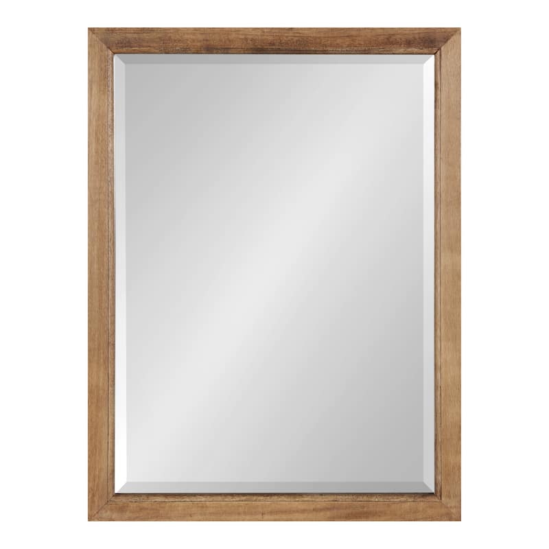 Kate and Laurel Hogan Wood Framed Wall Mirror