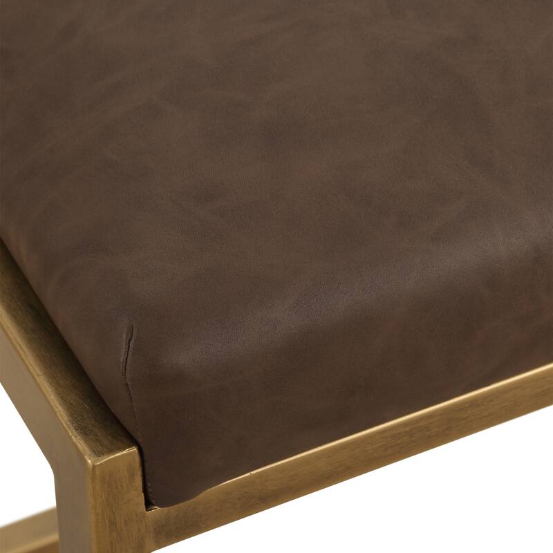 Uttermost 234-ATTICUS Atticus 18" Wide Iron Framed Polyester Counter