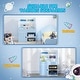 preview thumbnail 12 of 10, Multi-Purpose Kids Toy Storage Organizer Bookshelf with Cabinet