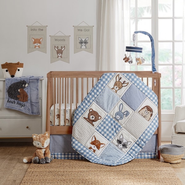 slide 2 of 5, Forest Friends 5pc Bedding Set - Levtex Baby
