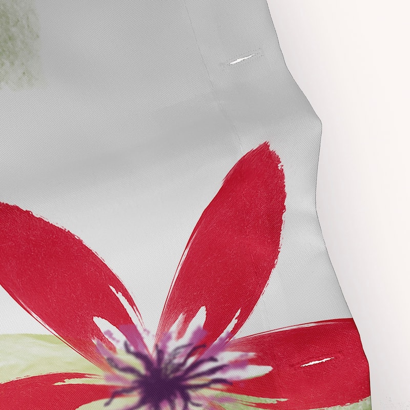 Ani Floral Print Shower Curtain