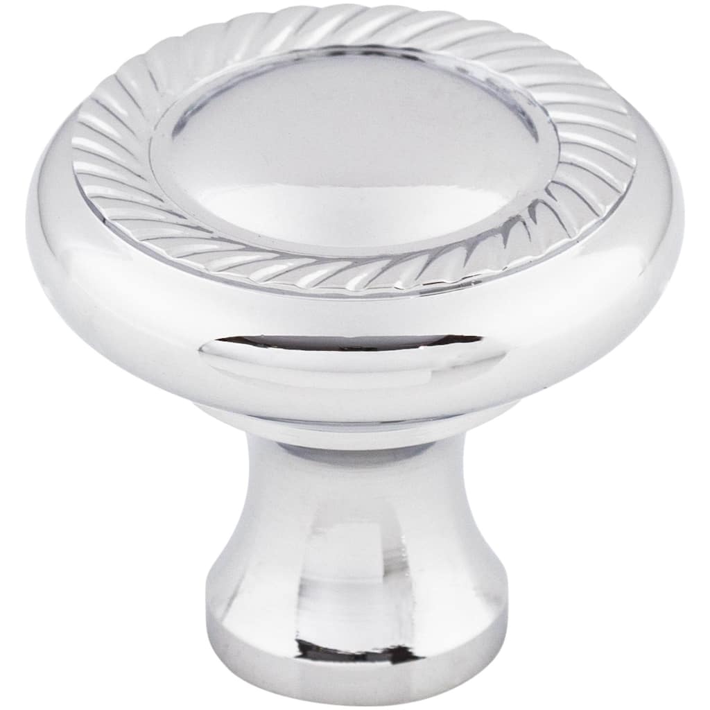 Top Knobs Swirl Cut 1-1/4 Inch Mushroom Cabinet Knob from the Somerset