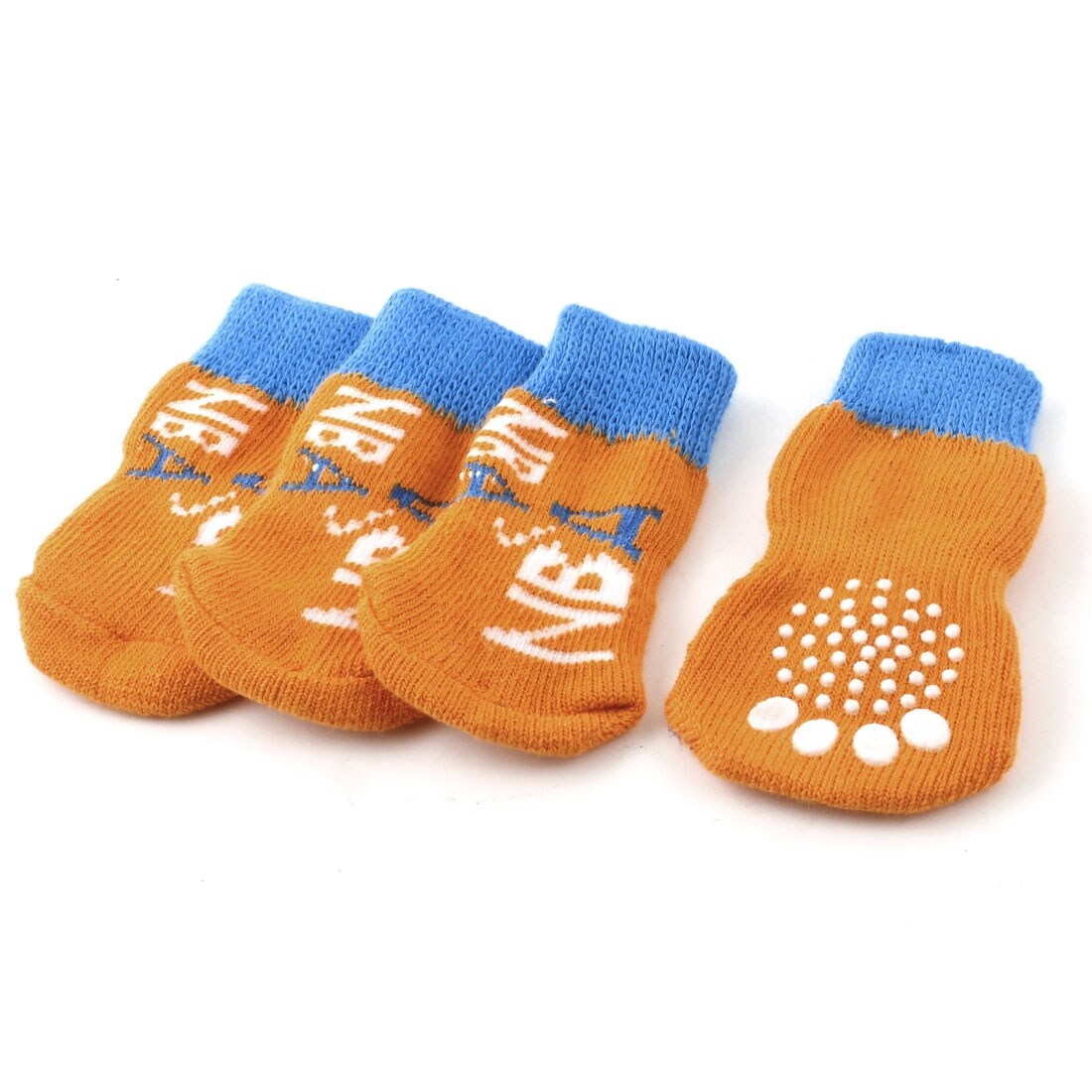 orange toddler socks