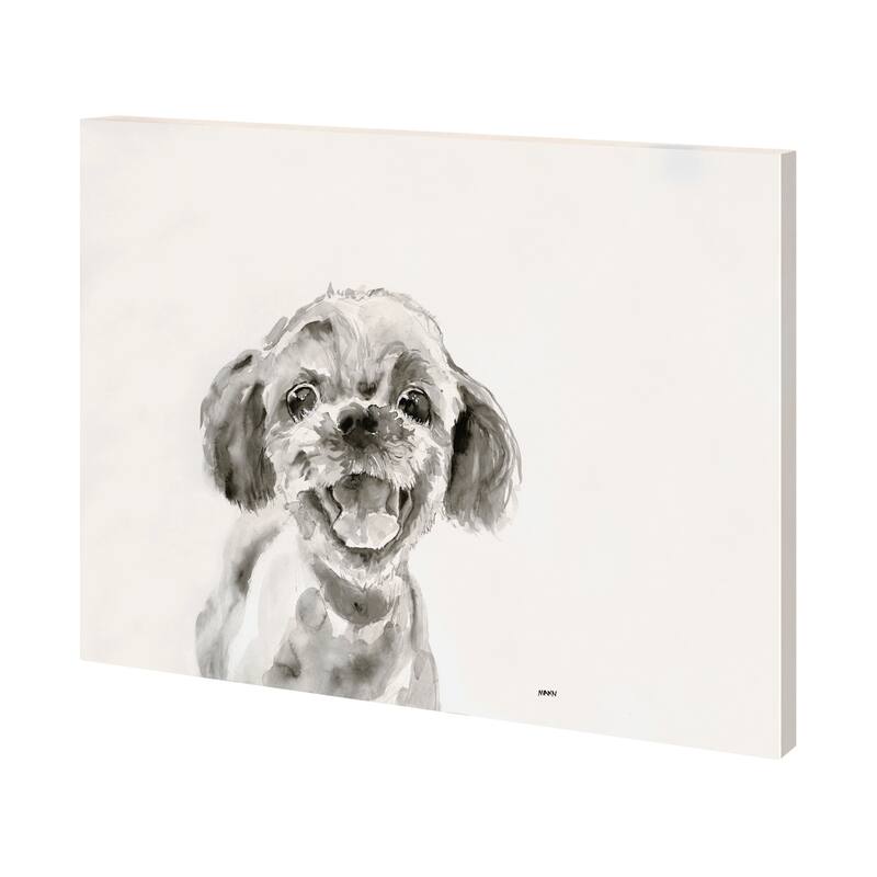 walk time 3 (36 x 27) Canvas Art Print - Small