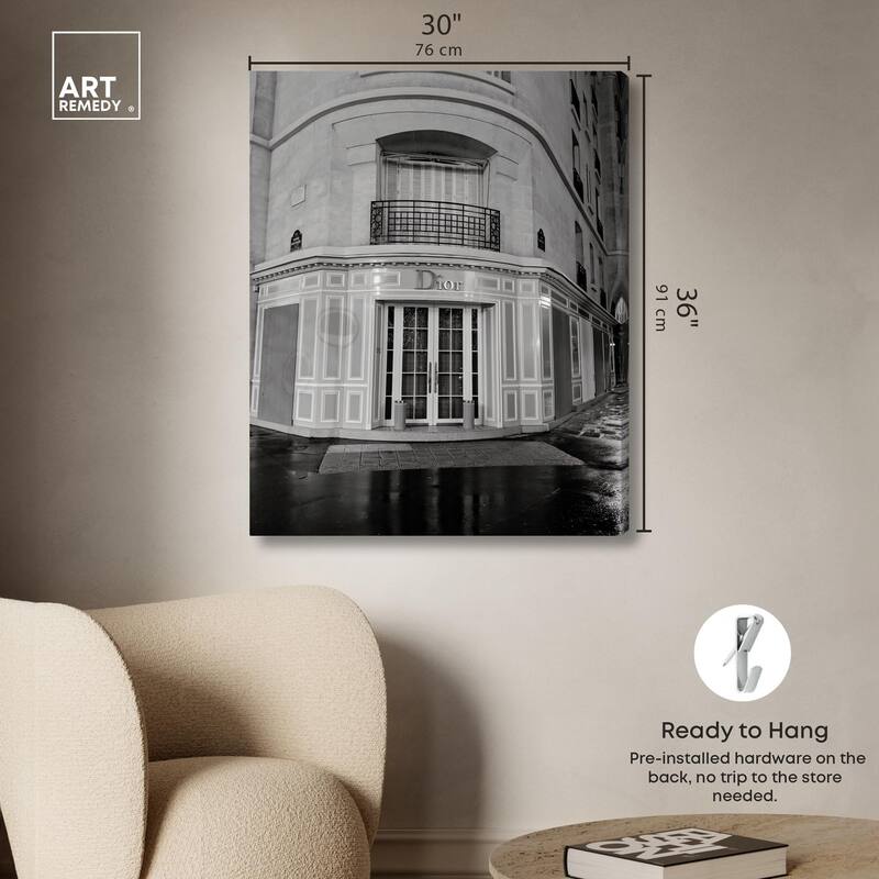 Couture Corner Canvas by Art Remedy, Gallery Wrapped