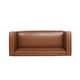 preview thumbnail 24 of 38, Goyette Faux Leather 3 Piece Club Chair and Sofa Set by Christopher Knight Home