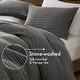preview thumbnail 24 of 27, Woolrich Lyon Waffle Washed Duvet Set