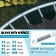 preview thumbnail 13 of 12, 12/14/15/16 Feet Outdoor Recreational Trampoline with Enclosure Net