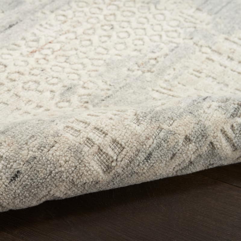 Nourison Harmony Indoor only Grey Abstract Area Rug