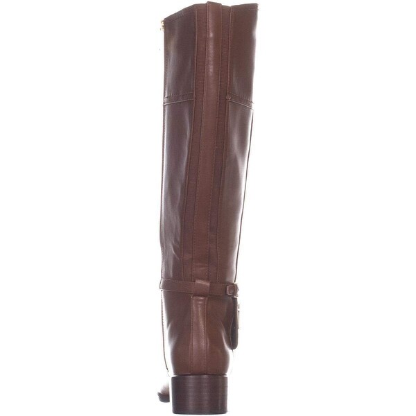 tommy hilfiger riding boots brown