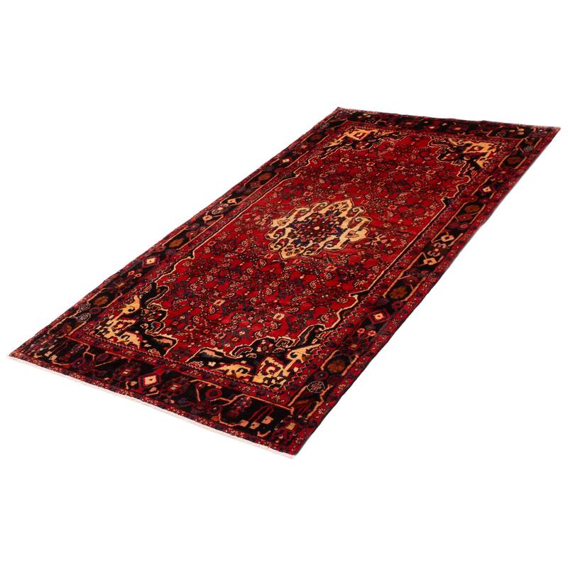 ECARPETGALLERY Hand-knotted Andelz Red Wool Rug - 5'2 x 10'4
