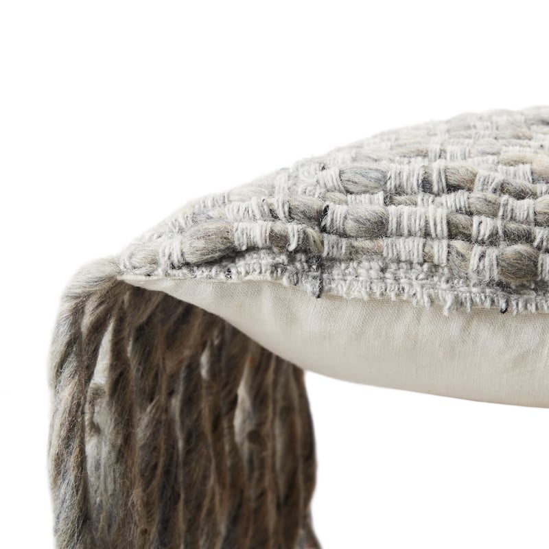 Cress Textured Lumbar Pillow