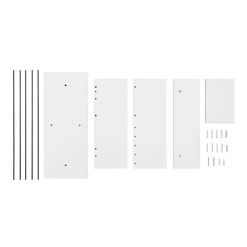Danya B. Seville Dynamic Utility Ledge Wall Shelf