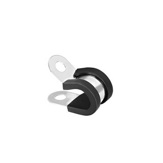 10 Colliers De Serrage 3/8" (10mm) Acier Inox 304 Avec Joint Caoutchouc - Uxcell