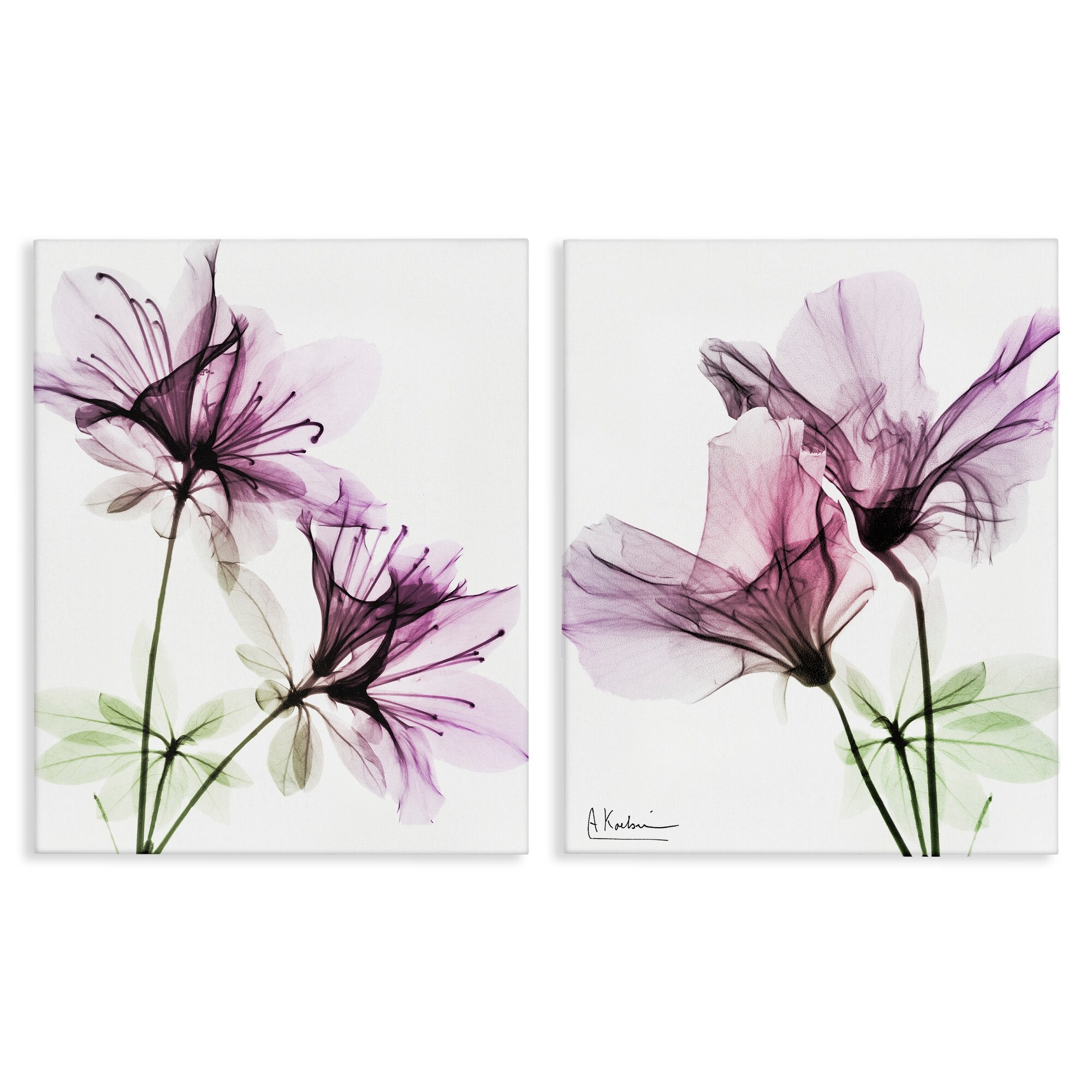 Stupell Sweet Messages 4-Piece Wall Plaque Set - Pink & Grey Nursery Decor, Ready To Hang