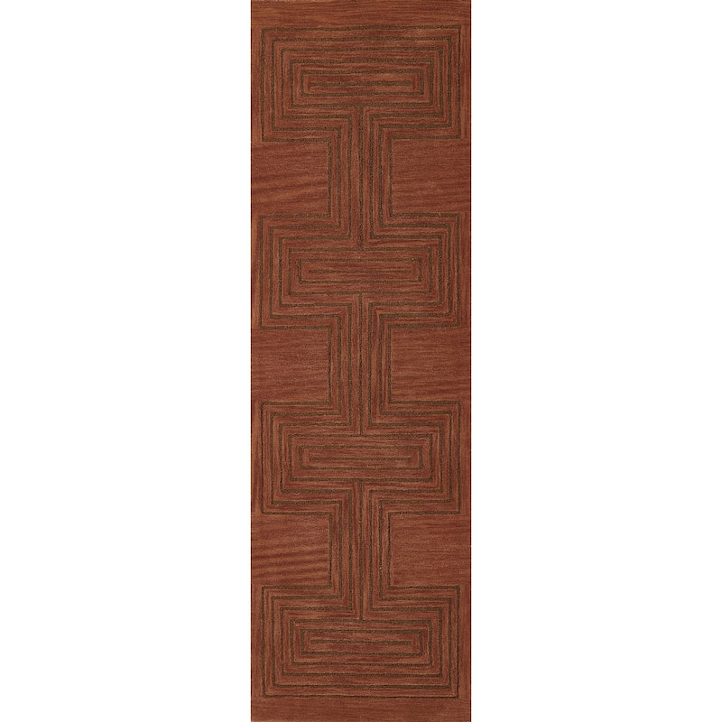 Momeni Simba Geometric Wool Area Rug