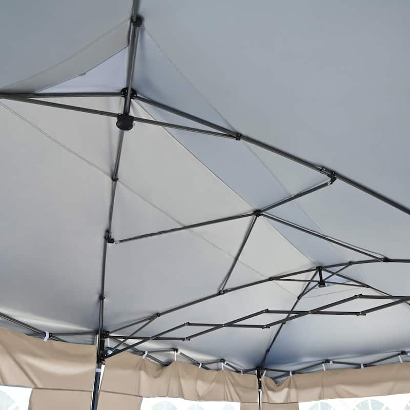 10x20 Pop Up Canopy with Sidewalls