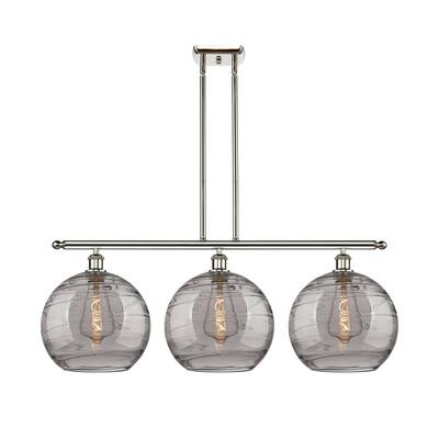 Innovations Lighting 516-3I 14 39 Athens Deco Swirl Chandelier Athens