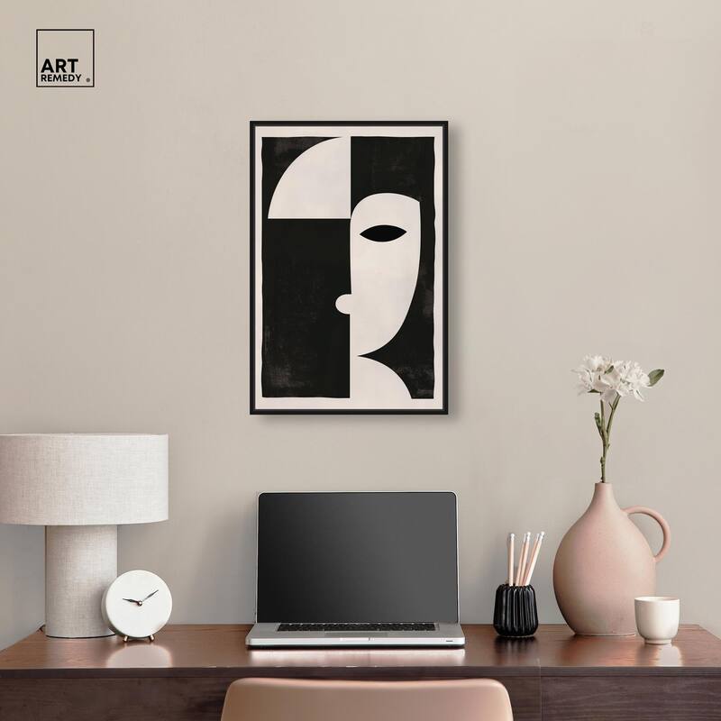 The Mask II Canvas by Art Remedy