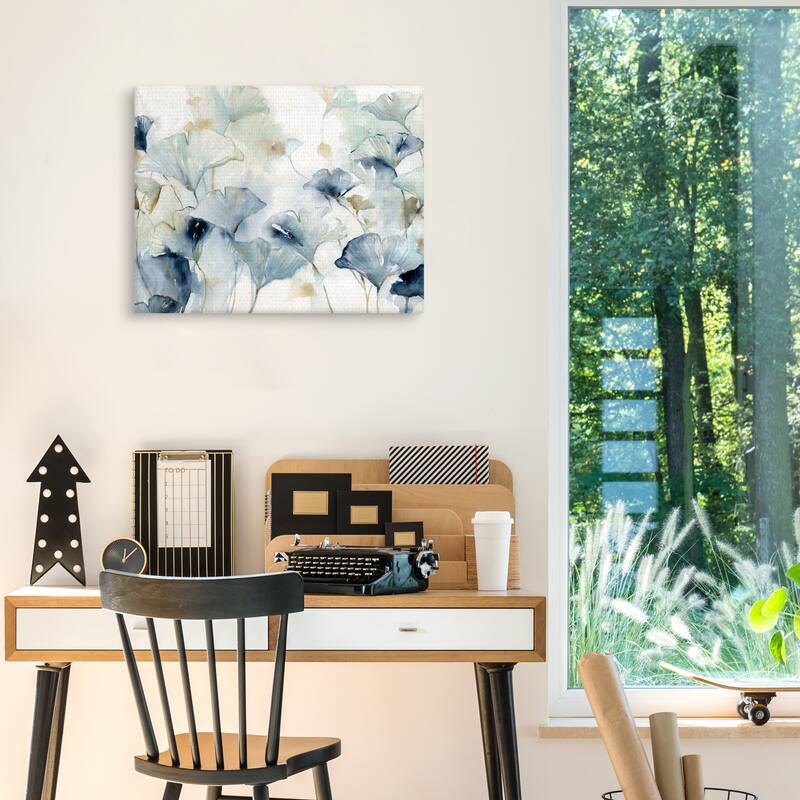 Glorious Ginkgo Horizontal by Carol Robinson Canvas Art Print