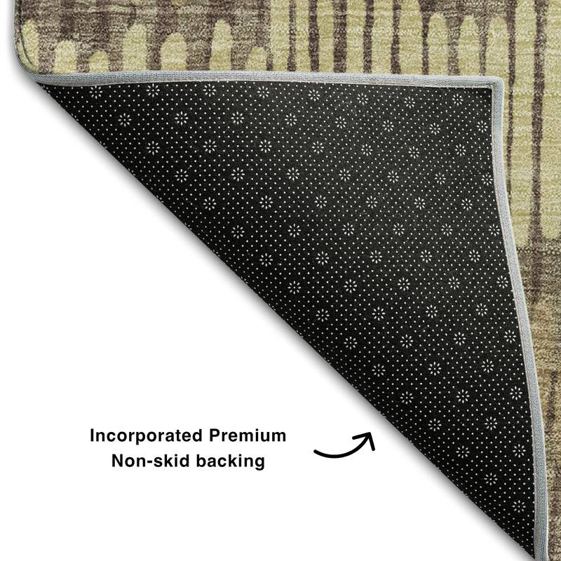Premium Washable Super Soft Modern Sketches Mayfield Rug