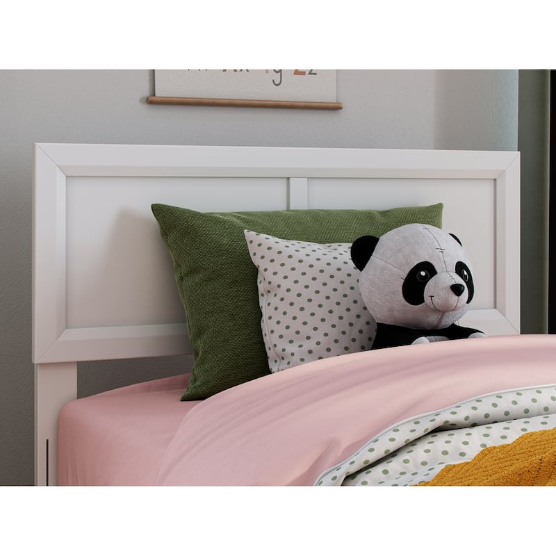 Sophia Solid Wood Headboard - White - Twin