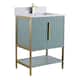 Option Mint Green - Brass Hardware