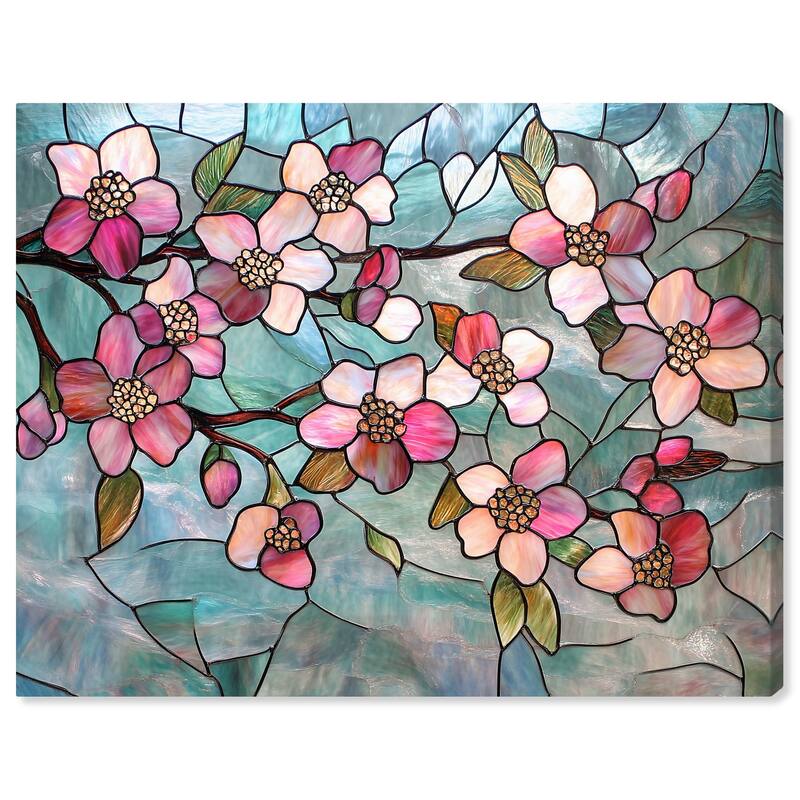 Shimmering Spring Blossoms I Canvas by Art Remedy, Gallery Wrapped - 30" x 24"