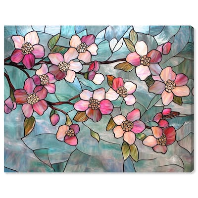 Shimmering Spring Blossoms I Canvas by Art Remedy, Gallery Wrapped