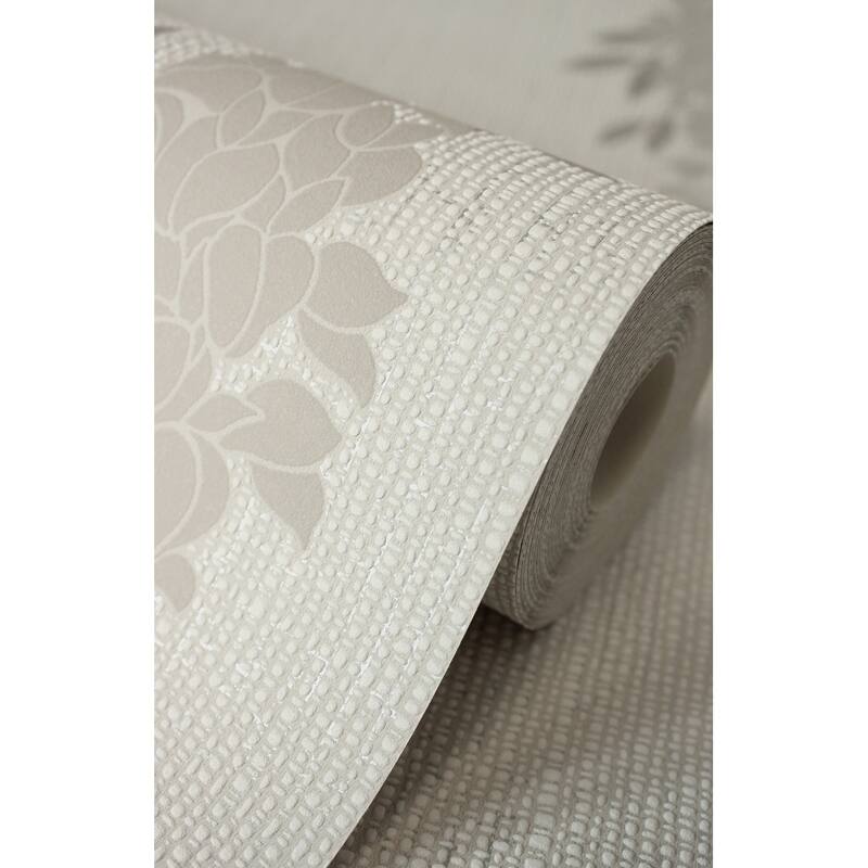 Fine Decor Aisla Neutral Wisteria Wallpaper