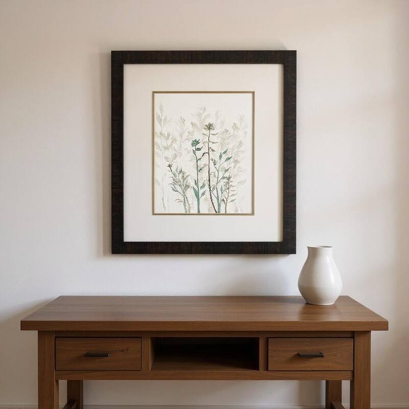 HomeRoots Set Of Two Branch Silhouette Brown Framed Wall Art - 15.00 in. x 17.00 in. x 2.00 in.