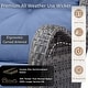 preview thumbnail 49 of 50, 4 Piece Outdoor High Back Wicker Patio Conversation Furniture Sets