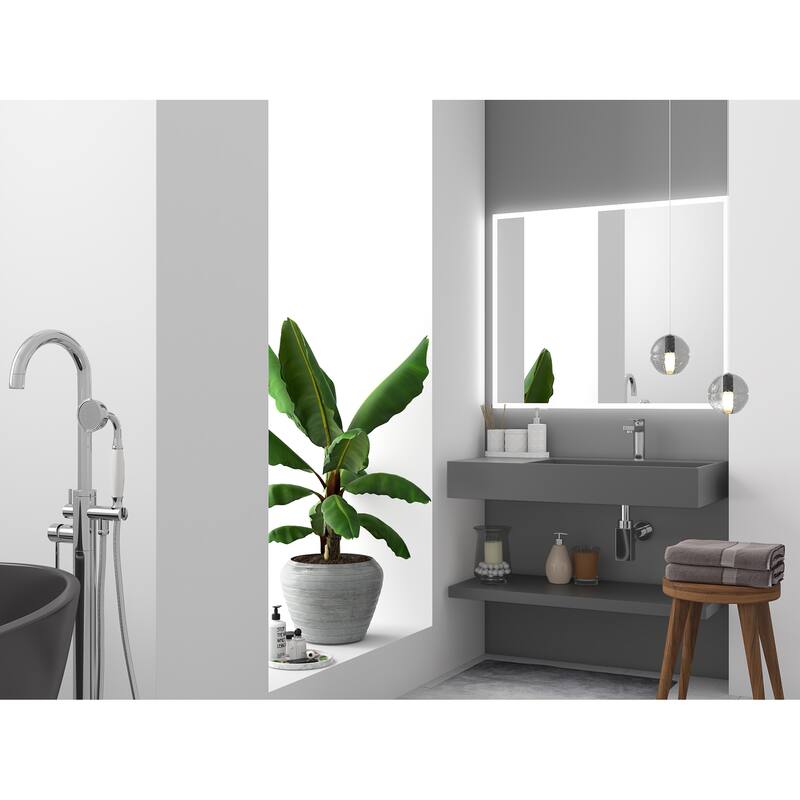 Juniper Stone Solid Surface Wall-mounted Vessel Sink